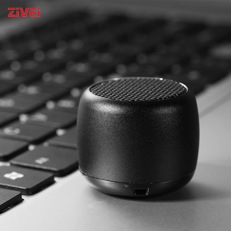 

ZIVEI TWS Mini Speaker Portable on The Desk Use Lightweight Bluetooth Speaker Classic Series With Take Photo Function Handsfree