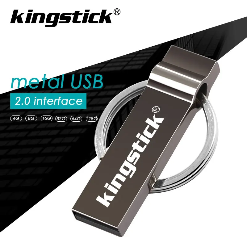 

High Speed USB 2.0 Mini Flash Drive 16GB 32GB 64GB 128GB Pendrive Waterproof Metal usb flash drive Pen key chain memory Sticks