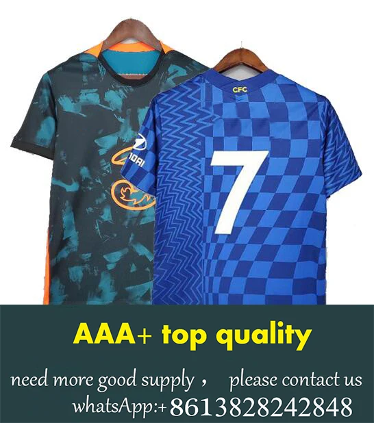 

2021 2022 Soccer jersey Kanté Abraham Pulišić Lukaku men Player version and women Soccer jerseys size ：S-4XL