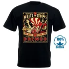 Мужская хлопковая футболка в стиле Um, футболка в белую полоску с коротким рукавом и рок-группой, топы с коротким рукавом, 011745