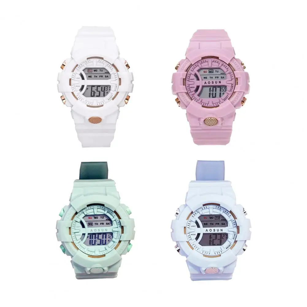 

Kids digital electronic sport Children watch wristwatch for GIrls Boys child Teens student watches Luminous Gift 2021