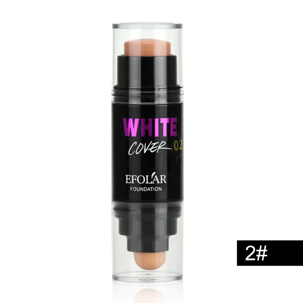 Бренд EFOLAR двухголовый консилер палка косметика водонепроницаемый макияж ручка