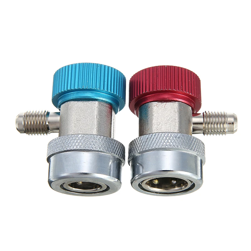 

2шт R134A Авто Грузовик кондиционер A/C высокого напряжения низкого давления сторона профессиональная быстрая муфта 1/4 "запчасти инструмент