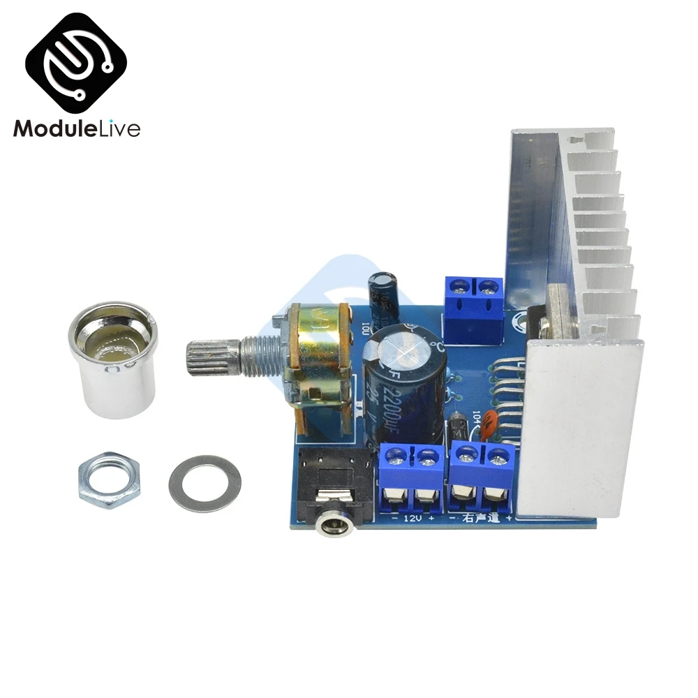 TDA7297 Версия B 2X15 Вт Amplificatore стерео цифровой аудио усилитель Amplificador модуль Плата двухканальный Ampli электро 9-15 в