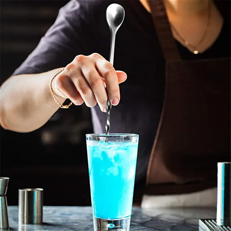 Нержавеющая сталь шейкер набор из 6 предметов костюм мартини пить Бармен