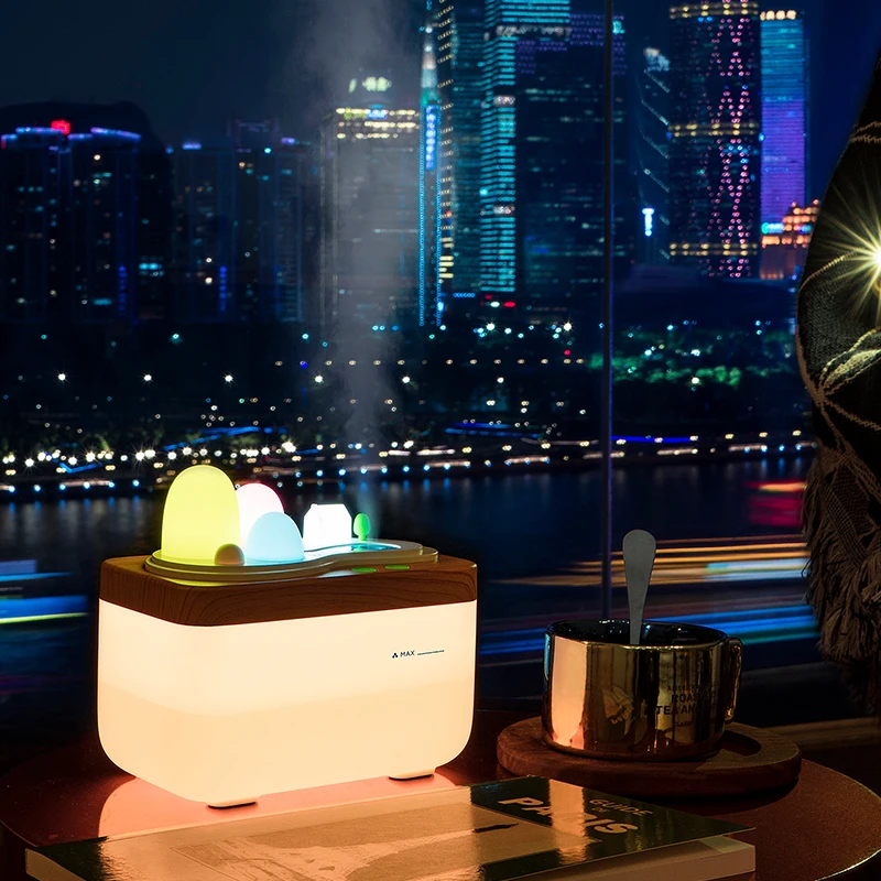 Ультразвуковой увлажнитель воздуха Чистый цвет pastoralism Свет USB эфирное масло