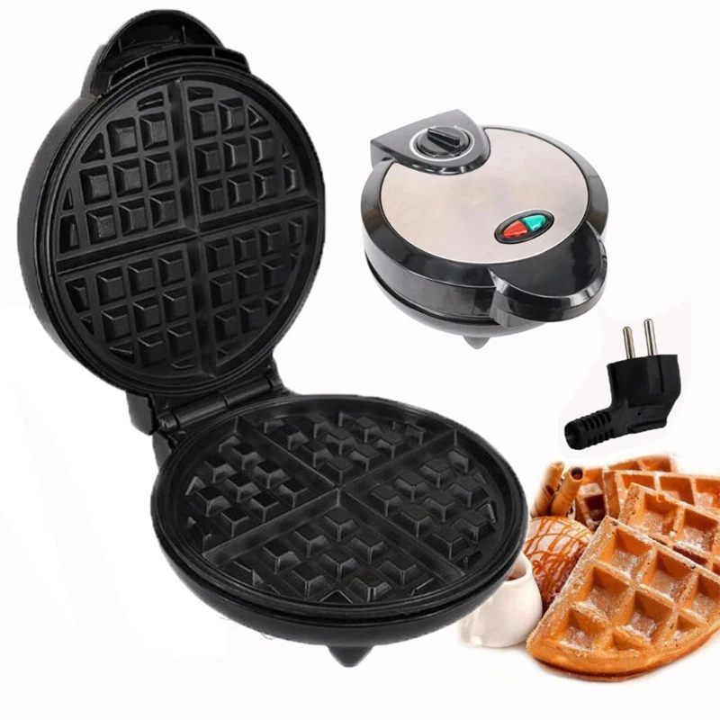 Вафельница 1200 Вт миниатюрная Бытовая вафельница для сэндвичей