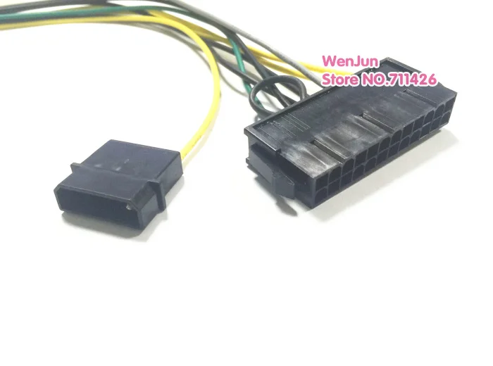 Плата материнской платы 30 см с 24 Pin на 8 ATX PSU кабель адаптера питания совместимый