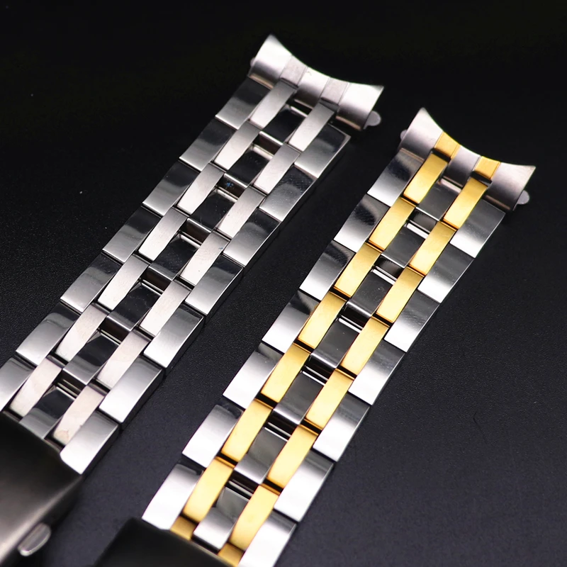 19 мм 20 ремешок для часов Tissot PRC200 T17 T461 T014430 T014410 T019 T055 из нержавеющей стали|Ремешки