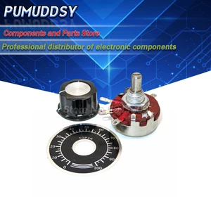 1 комплект (3 шт.) WTH118 DIY Kit Parts 2W 1A потенциометр 1K 2,2 K 4,7 K 10K 22K 47K 100K 470K 1M