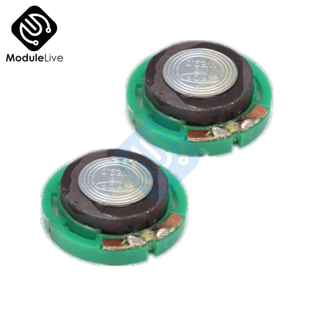 2 шт./пара громкий динамик 0 25 Вт 8 Ом маленькая труба 29 мм стерео мм|Детали и