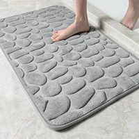 bubble kiss non slip memory foam bath mat absorbent machine washable bath rugs home decor floor mat soft area carpet for door