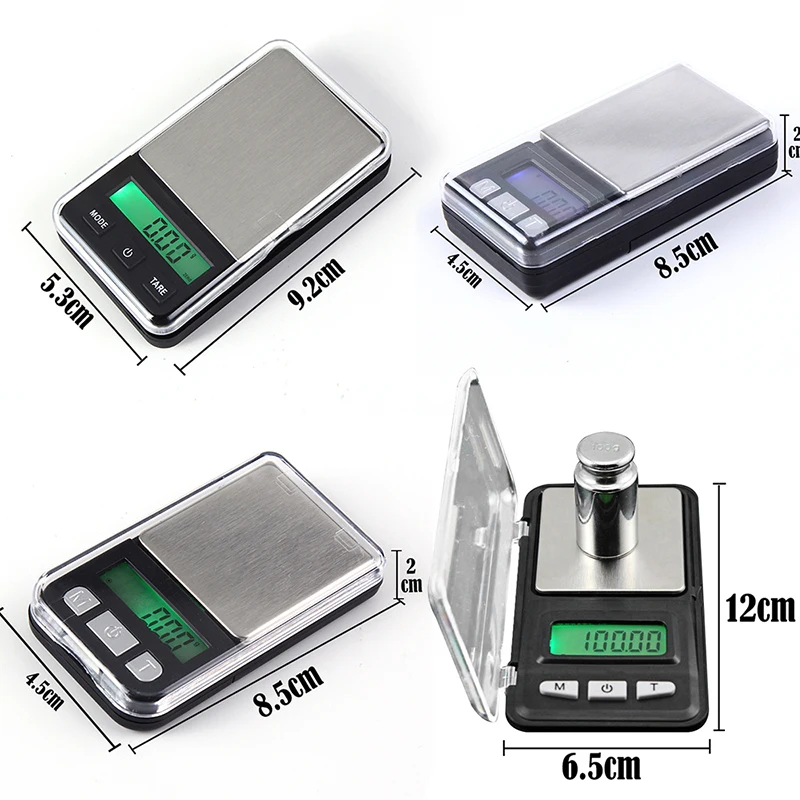 Компактные карманные цифровые весы для ювелирных изделий отличные с измерением