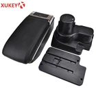 Подлокотник из искусственной кожи для Hyundai Solaris 2, 2017, 2018, двухслойный, центральная консоль