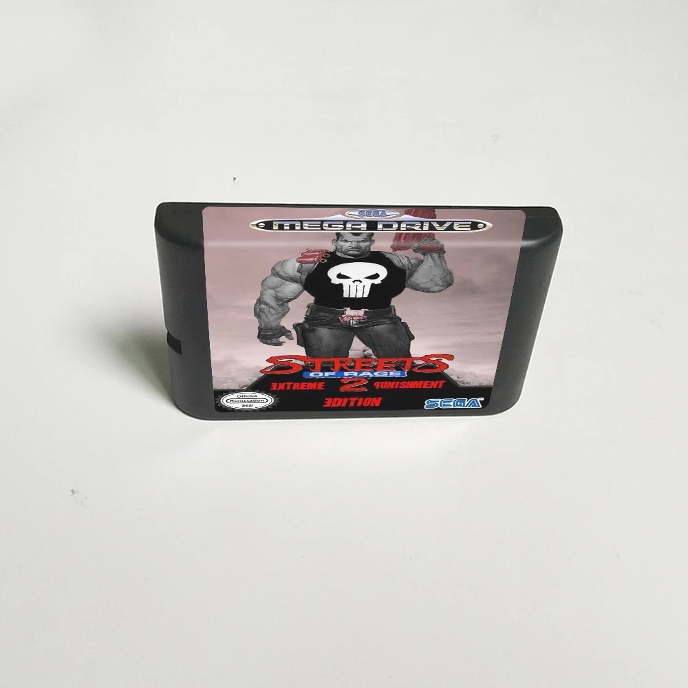 Улицы ярости 2 Экстрим 16 бит MD карточная игра для Sega Megadrive игровой консоли