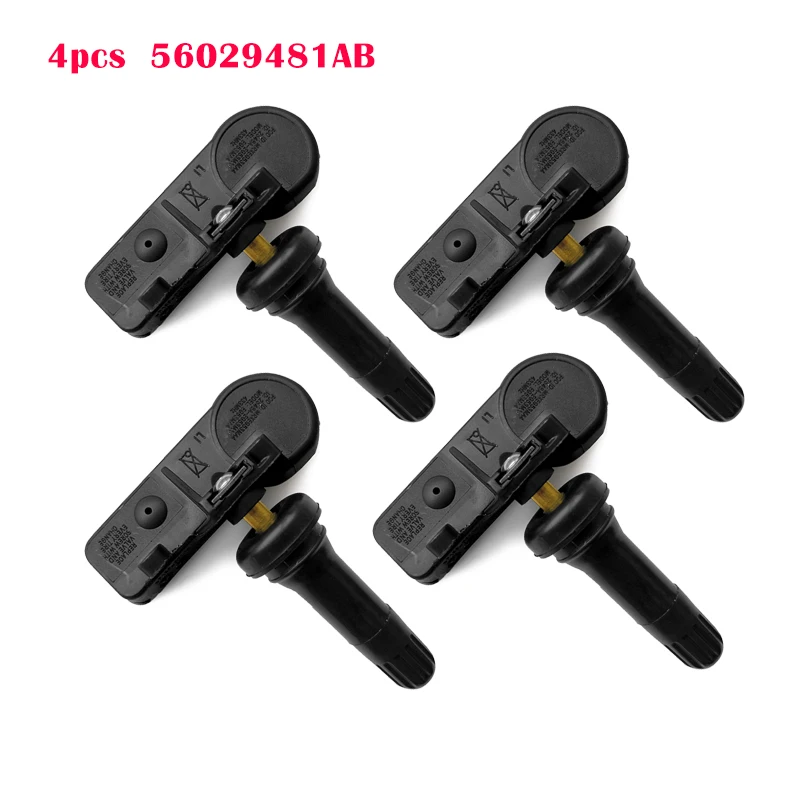 4 шт. 56029481AB chrysler Автомобильные аксессуары tpms датчик давления в шинах для Dodge Jeep