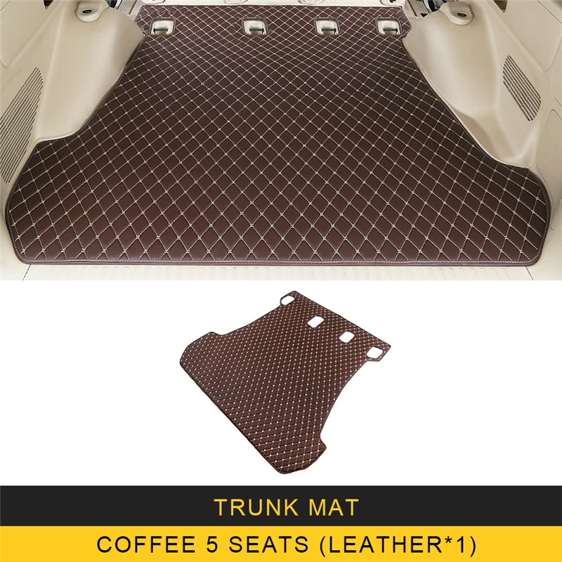 

For Toyota Land Cruiser 200 2016-2018 Car Styling Trunk Mat Pad Tray Carpet Cushion Cargo Liner Interior Accessories