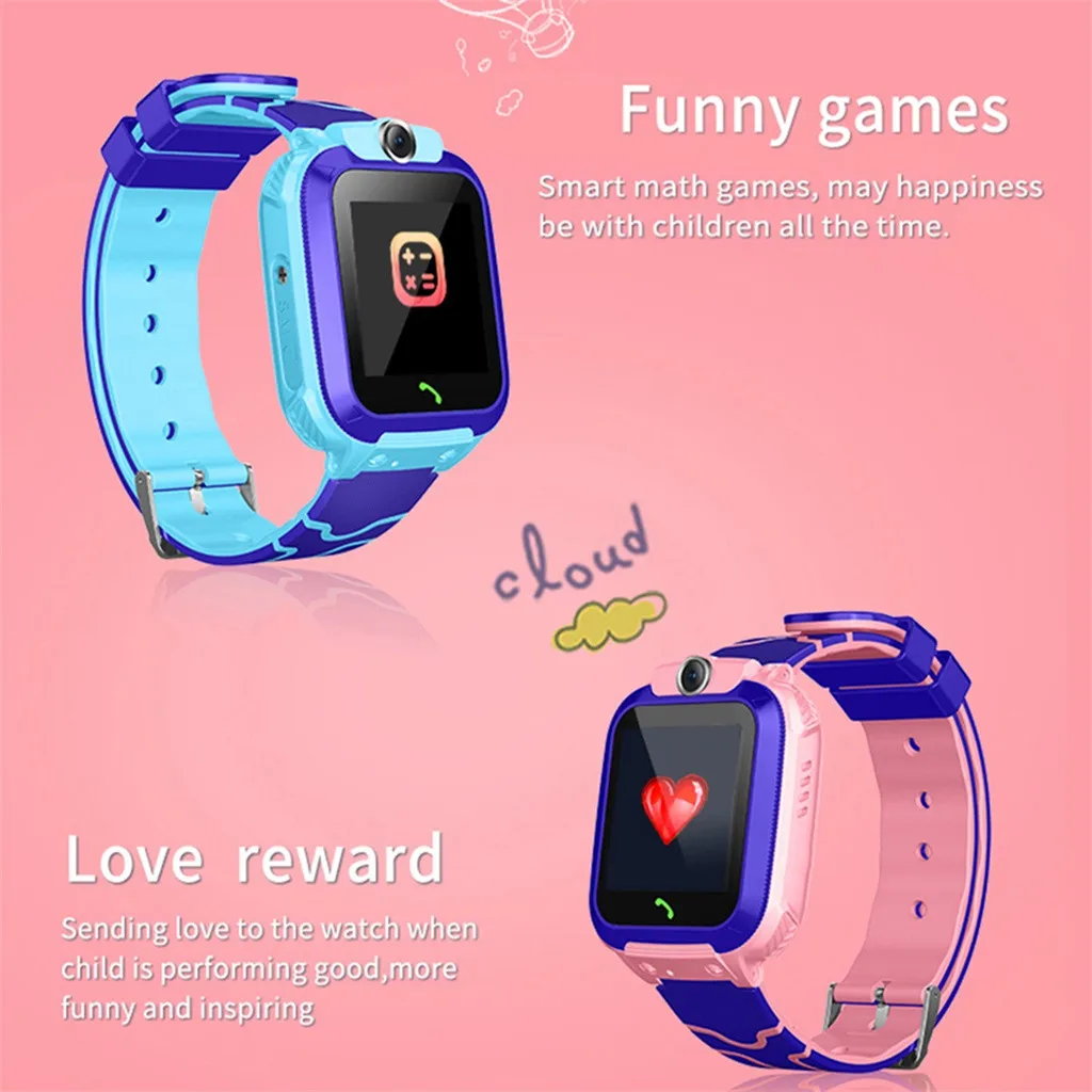 Новые смарт-часы LBS Kid SmartWatch детские часы для детей SOS Вызов расположение поиска трекер анти-потеря монитор# H30