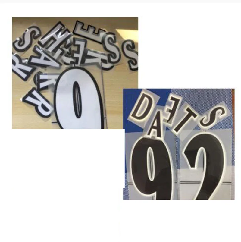 

Lextra 1997-2006 Retro Nameset Customize Any Name Number DIy White and black Printing