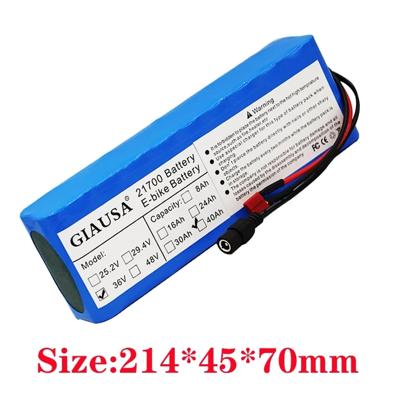 36v аккумулятор 16AH 21700 пакет для скутер мощный электрический велосипед литиевая