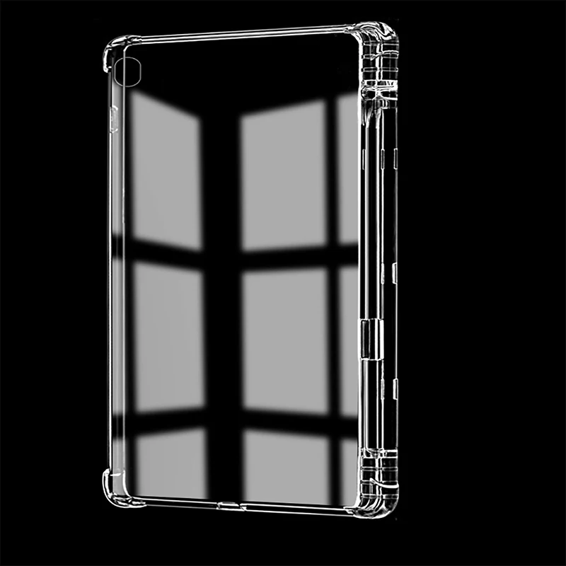 Tablet pencil case for Samsung Galaxy Tab A 8.0&quot 2019 Airbag cover Transparent protection Pen slot capa card SM-T290 SM-T295 |