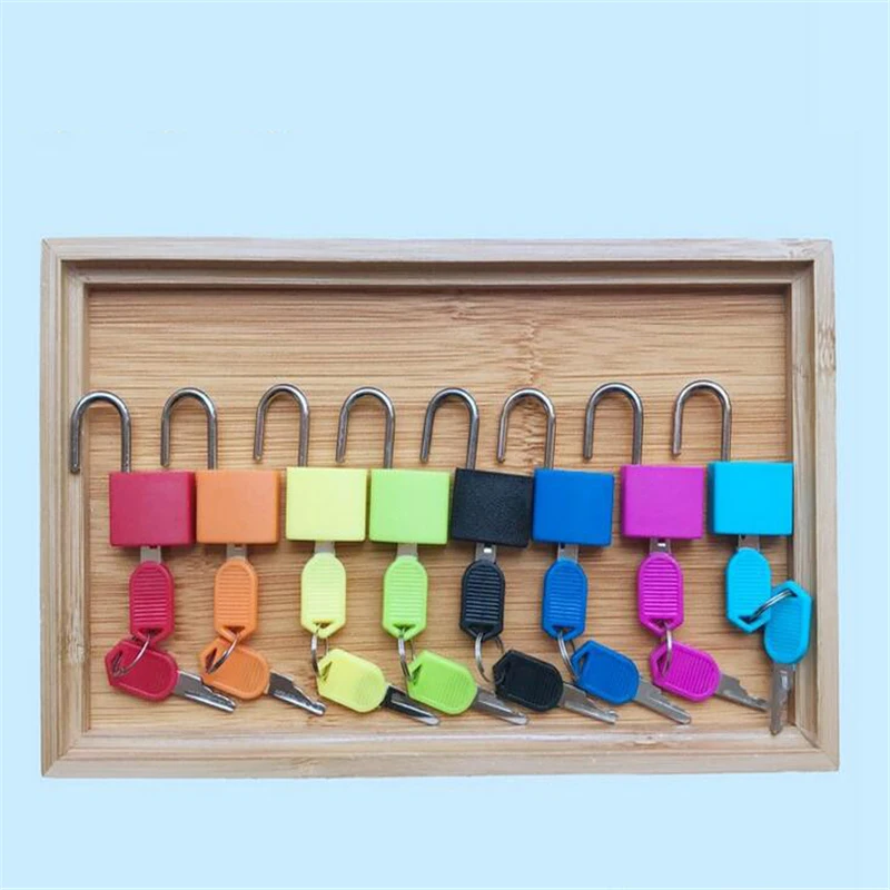 

Набор цветных ключей Монтессори, Набор детских сенсорных игрушек для раннего обучения, лучший подарок для детей, 7 шт.