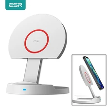 ESR Magnetic Wireless Charger for iPhone 12 Pro Max 15W Fast Charger Foldable Wireless Charger Stand for Samsung Huawei Xiaomi