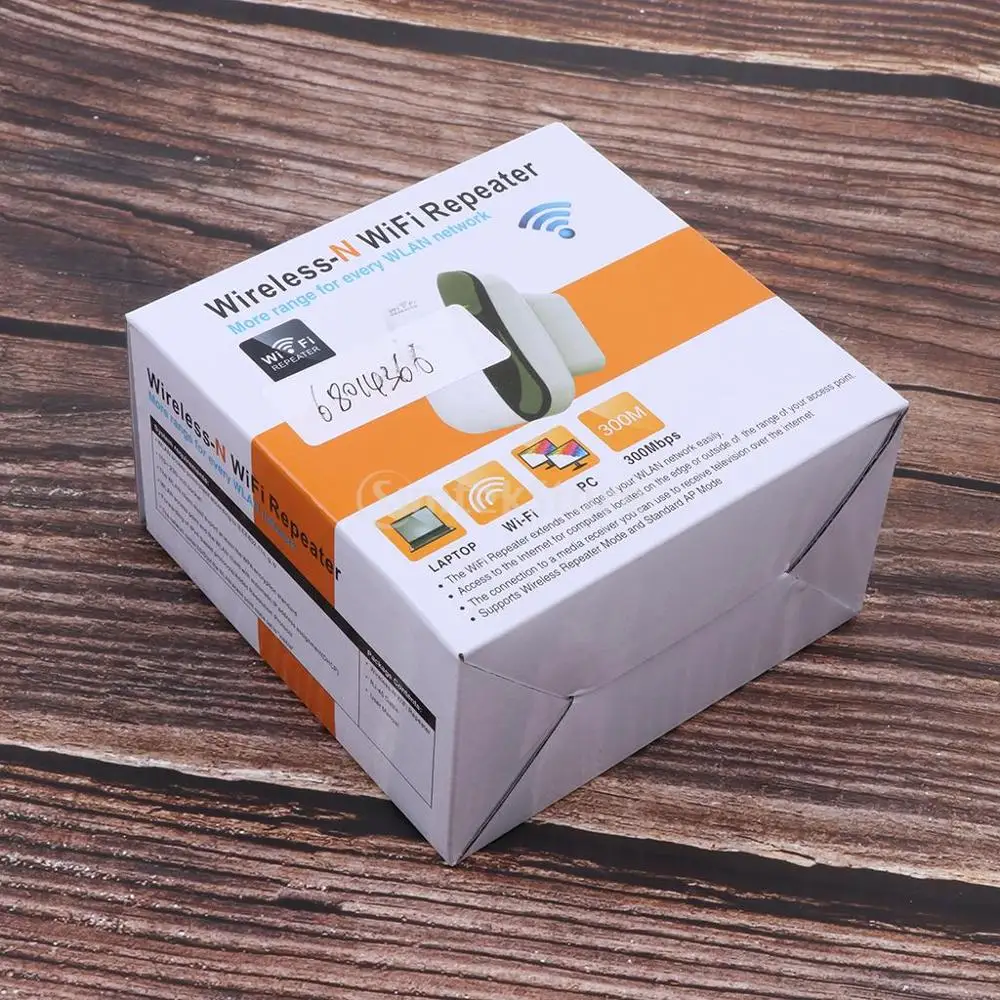 

Wireless WiFi Range Extender Reapter 300Mbps WiFi Amplifier 802.11 Wireless Signal Booster Wall Mounted WiFi Booster 2.4G Wi Fi