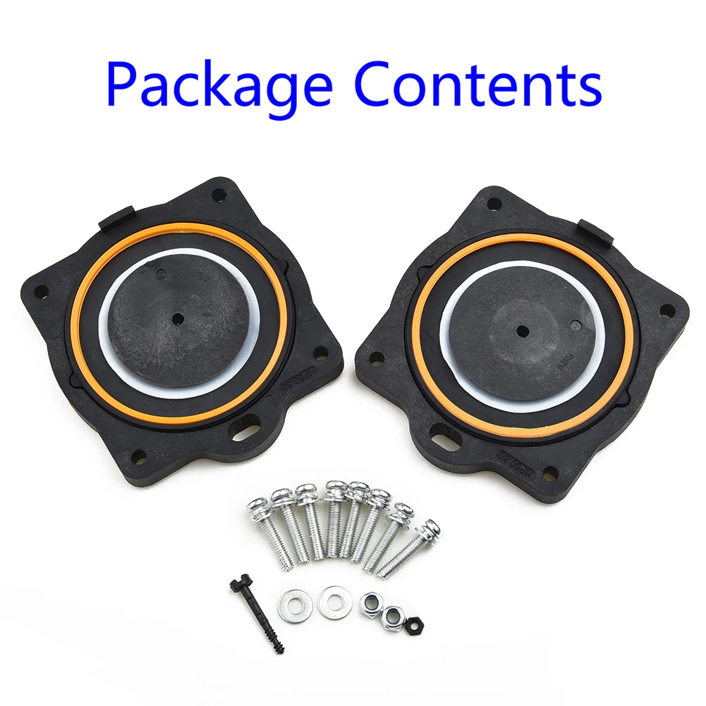 

2PCS Air Pump Diaphragm Rebuild Repair Kit For Hiblow HP-60 HP-80 Septic Air Valves Linear Air Pumps