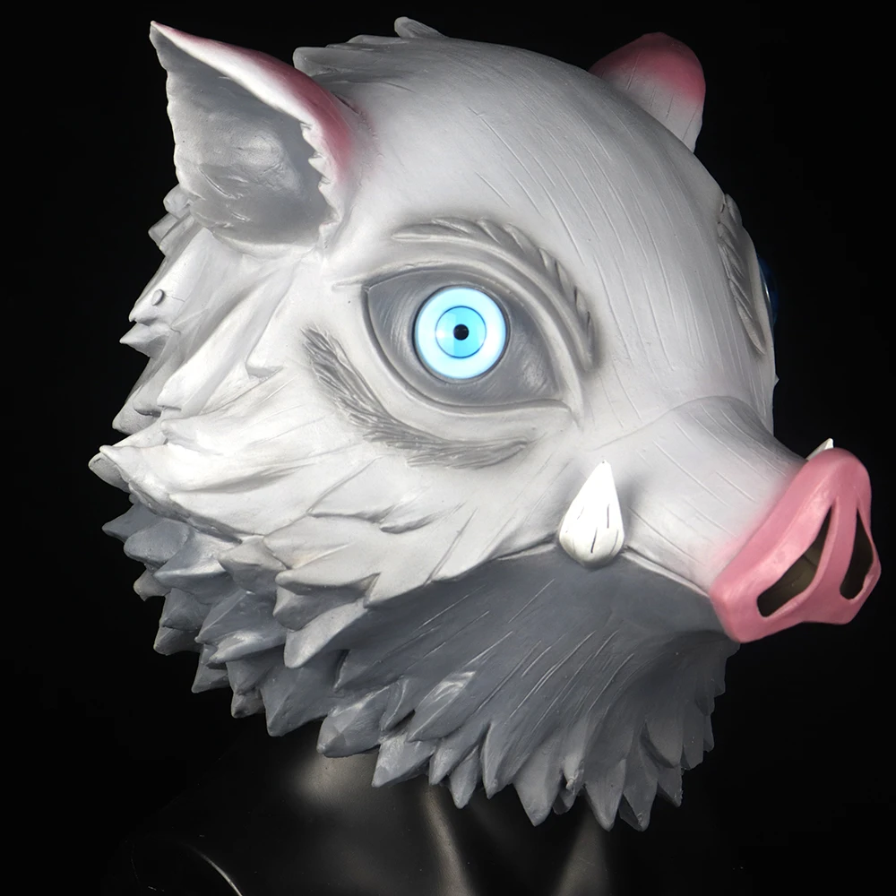 Маска для косплея из аниме рассекающий демонов латексные аксессуары костюма