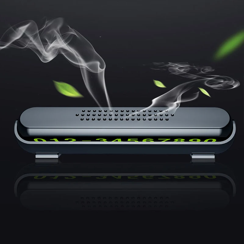 Автомобильный Стайлинг автомобильная Временная парковочная карта светящаяся