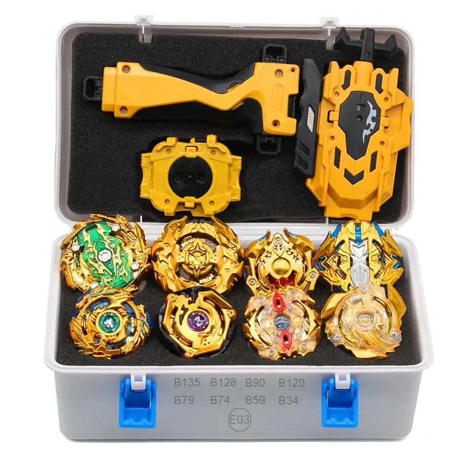 

Takara Tomy новый набор Beyblade Burst игрушки Набор Металл Fusion боевой гироскоп 4D пусковое устройство лезвия игрушки