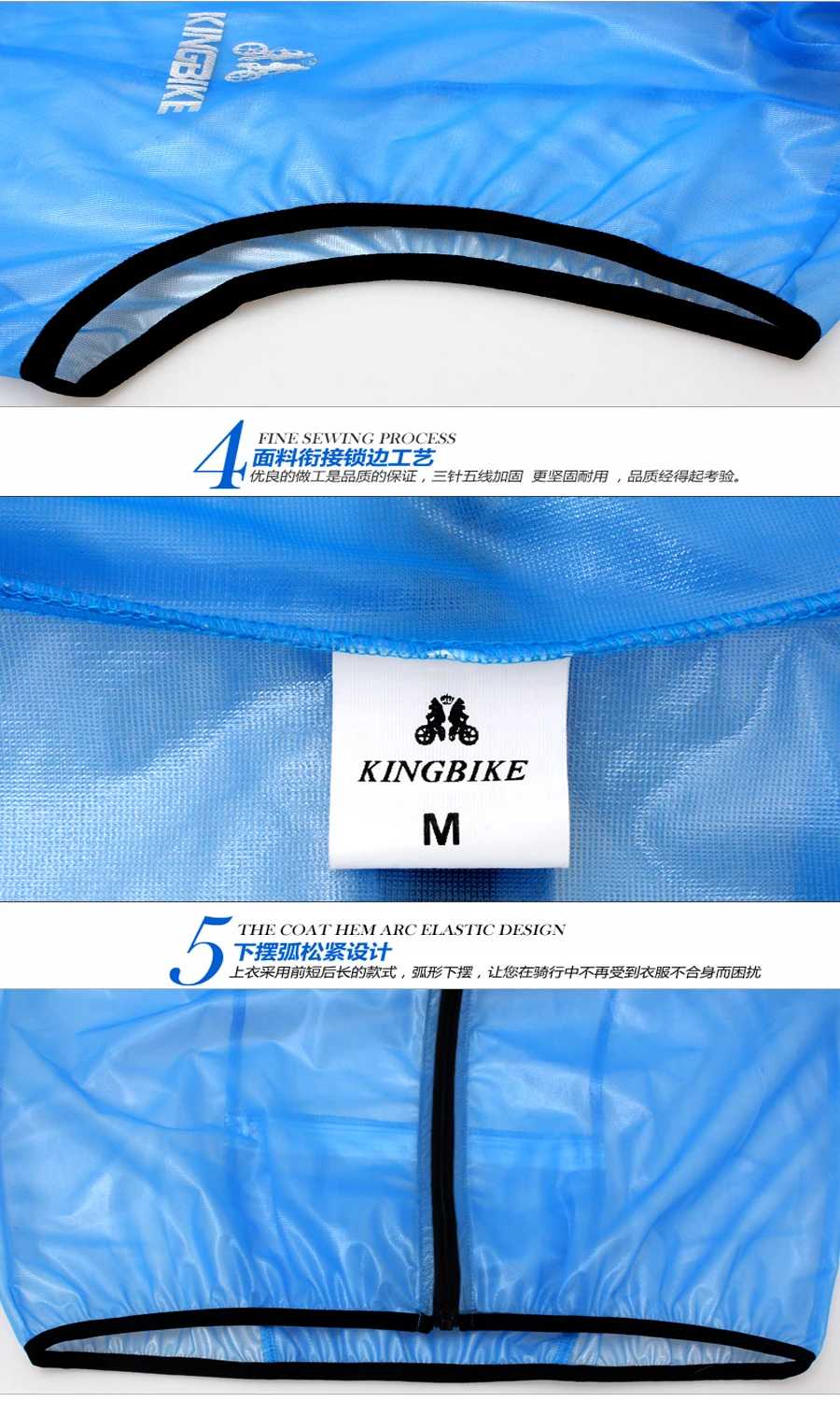 Men Women Waterproof Cycling Jackets High Visibility Windbreaker Bicycle Jacket Windproof Clothing Reflective Bike Coat