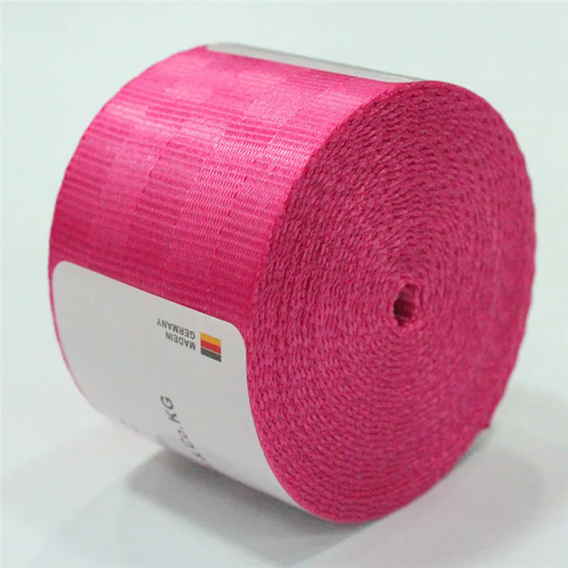 Polyester Seat Belt Webbing Strap Thicken Car Stroller Safety Harness Backpack Straps Fashion Color Ribbon | Автомобили и