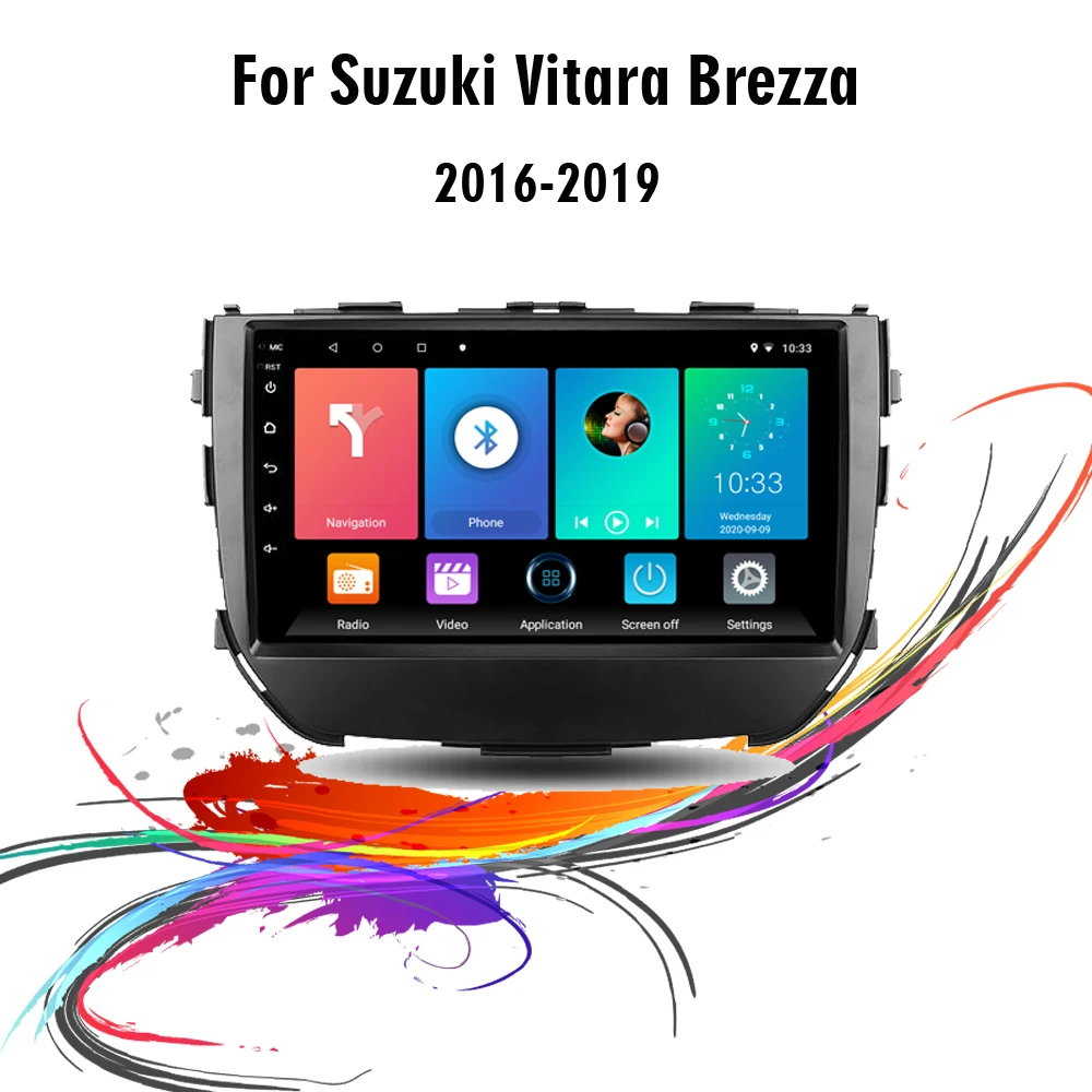 

Eastereggs For Suzuki Vitara Brezza 2016-2019 9 inch Android 2 Din Car Multimedia Stereo Player GPS Navigation system head unit