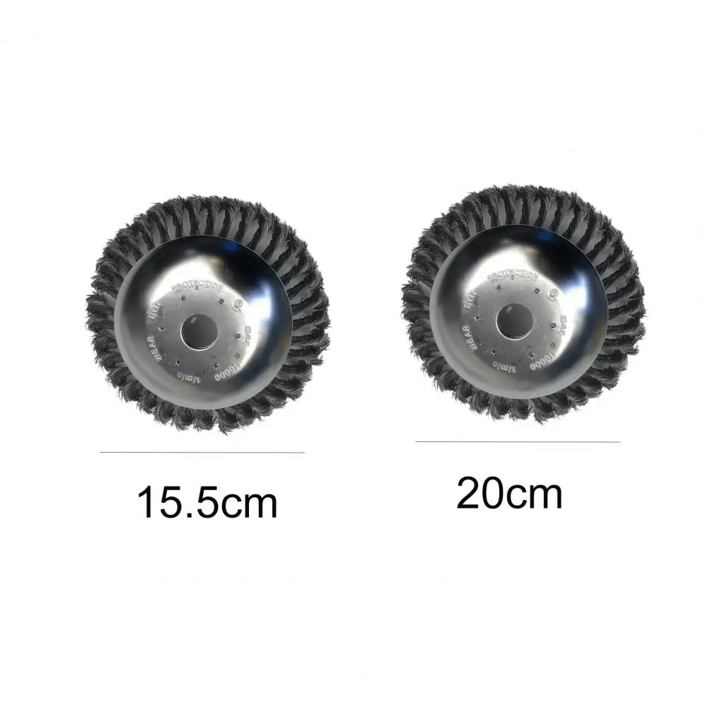 

Rust Removal Tray Head Wear-Resistant Easy to Replace Steel Wire Grass Trimmer Head for Gardening