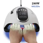 Лампа SUN X10X9X7 MAX УФLED для маникюра лампы для ногтей Сушилка для ногтей для отверждения УФ гель-лака инструмент для ногтей с датчиком и ЖК-дисплеем