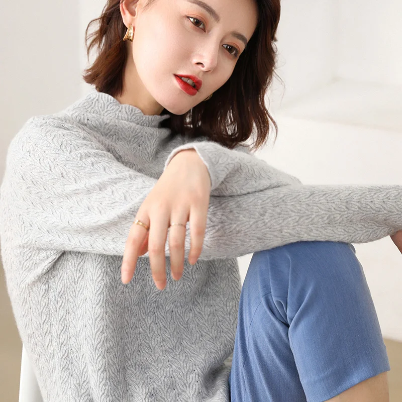 2019 горячая распродажа Женские джемперы 100% коза Кашемир Вязание мягкие свитеры