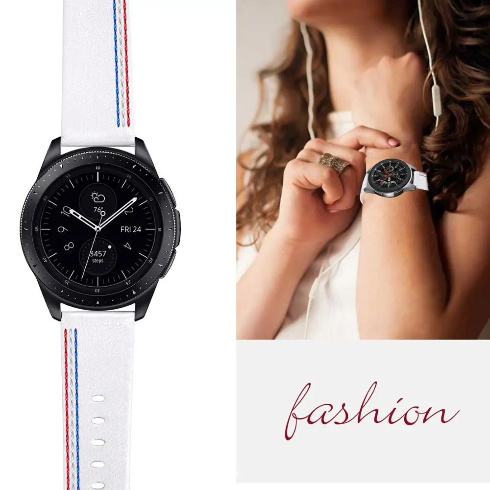 

Correa For Amazfit 20mm 22mm Watch Strap Genuine Leather Belt Watchband Wrist Band Watches Bracelet For Huawei Watch Wristband
