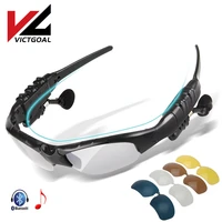 victgoal cycling bluetooth glasses men 5 lenses polarized bicycle glasses mountain road bike eyeglasses driving sports eyewear