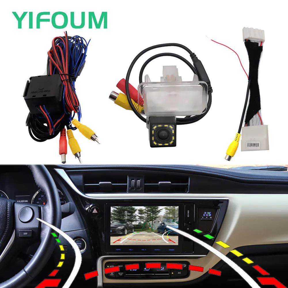 

Камера заднего вида «рыбий глаз» для Toyota Corolla Levin 2014 2015 2016 2017