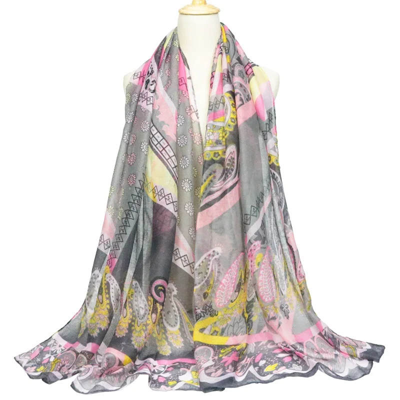 

Russian Shawl Square Babushka Scarf Head Wraps Female Cotton HijabsWrap Hair Head Hijab femme bufanda de mujer echarpe ete soie