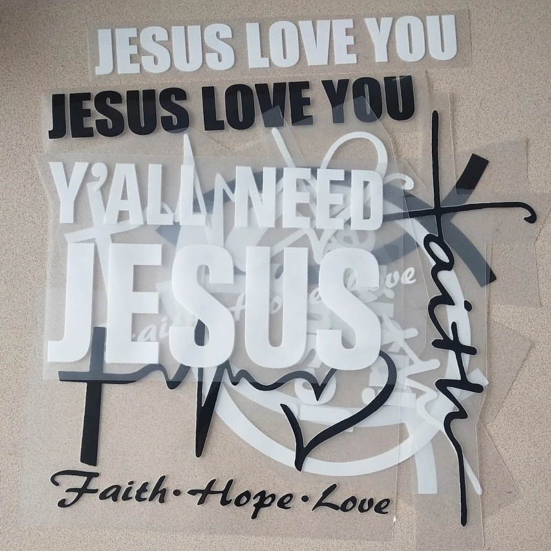 Будьте все еще и знайте что я Бог нашивки с надписями на одежду кристианские