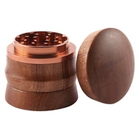 futeng 1pc 65mm creative shape delicate herb grinder with cnc teeth 4 layers metal tobacco herbal grinders smoking accessorie