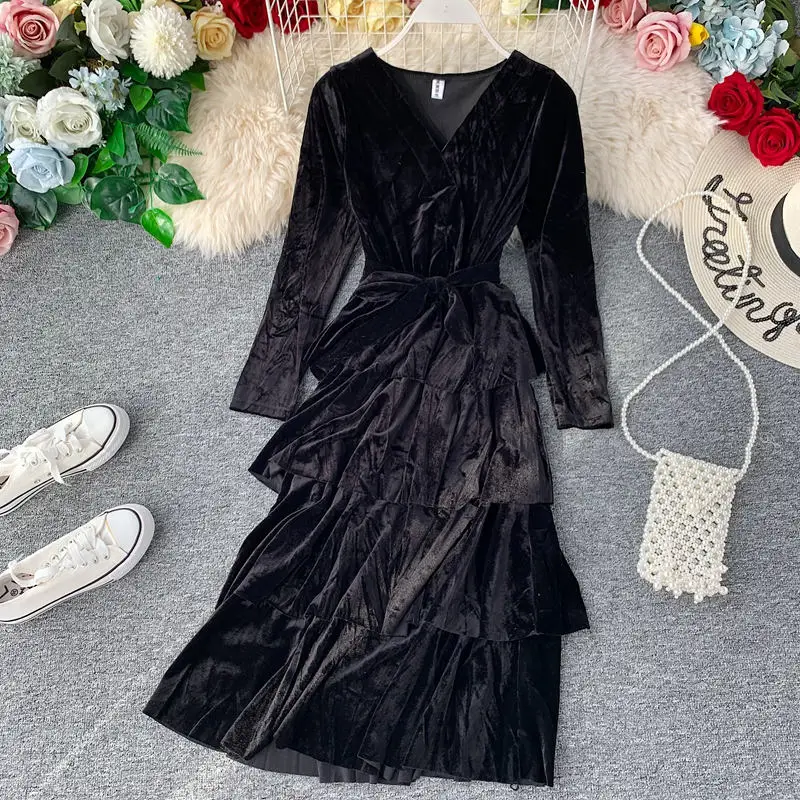 LUOSHA Осенне зимняя Дамская обувь с v образным вырезом комбинезон для