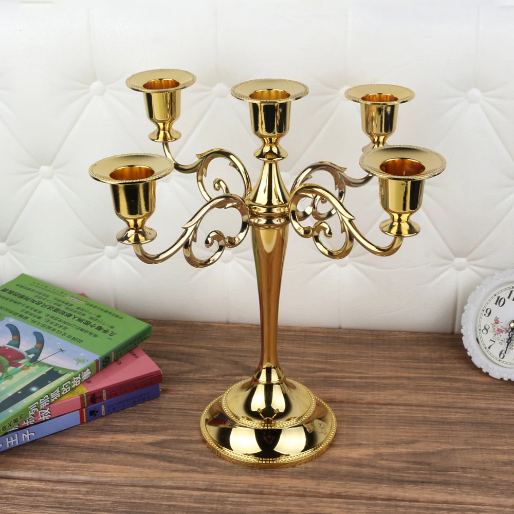 Ретро подсвечник металлический рождественские украшения для дома 5 руки/3 руки