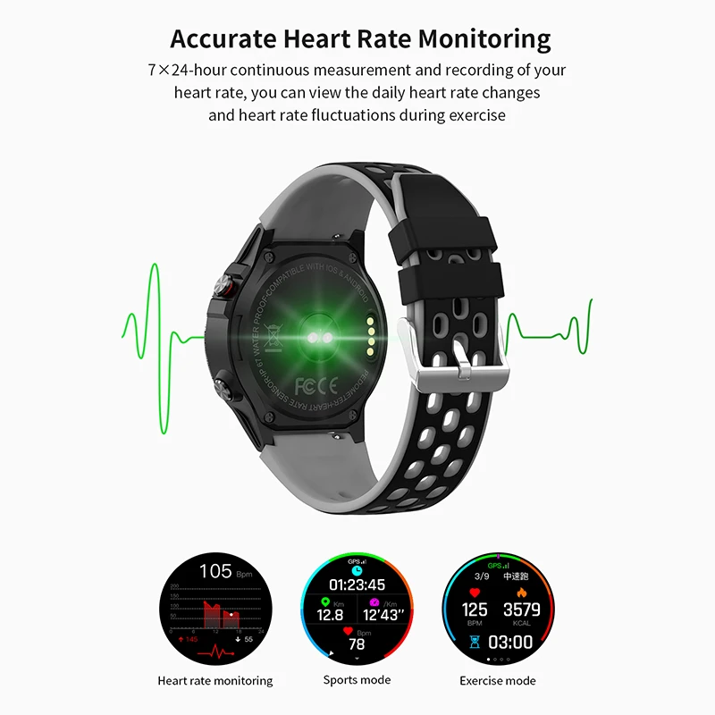 smawatch m7c smart watch smartwatch gps men women 2021 compass barometer altitude full touch fitness outdoor watch smart watches free global shipping