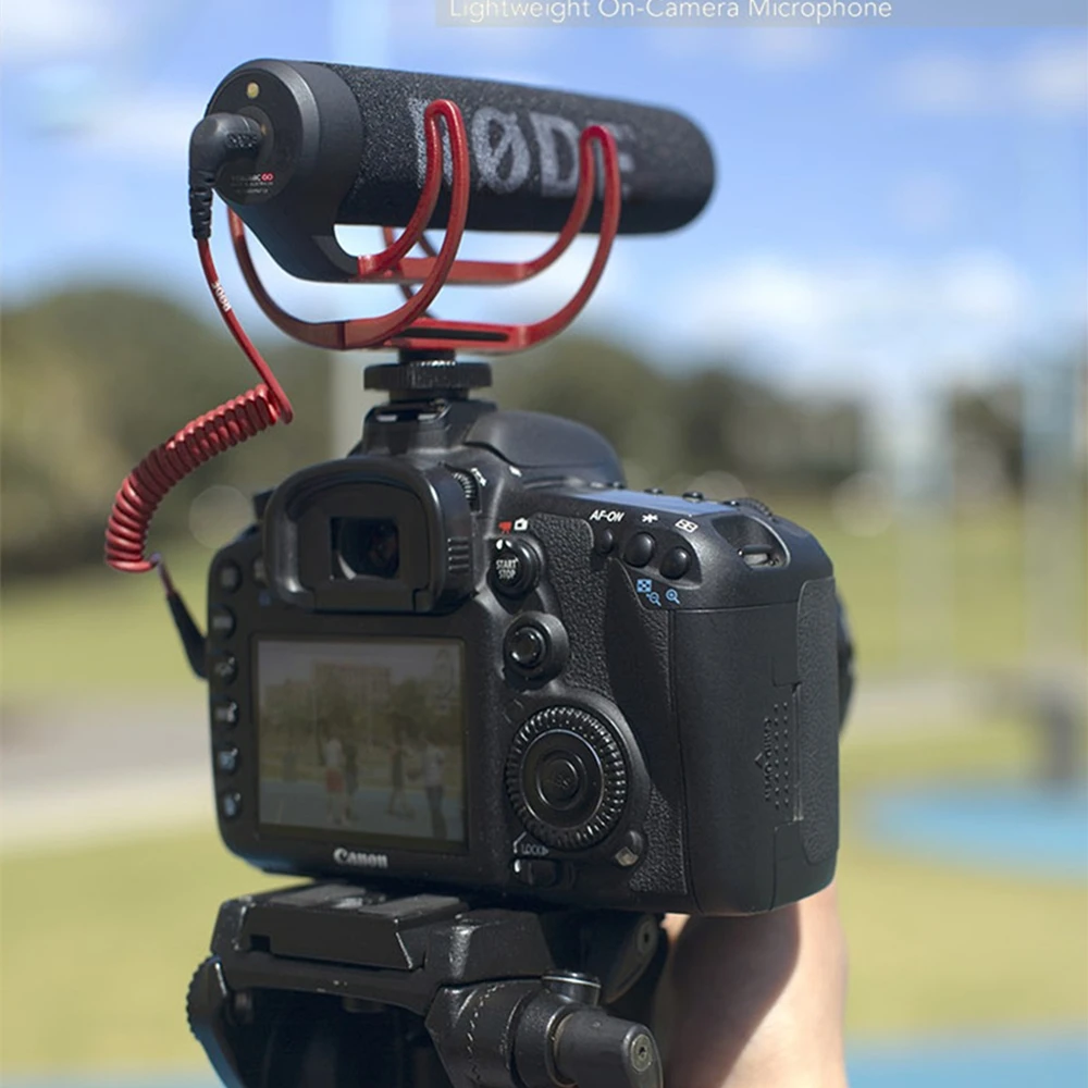 DSLR Microphone FOR Rode VideoMic Go Video Camera for Canon Nikon Sony Rycote Mic | Электроника