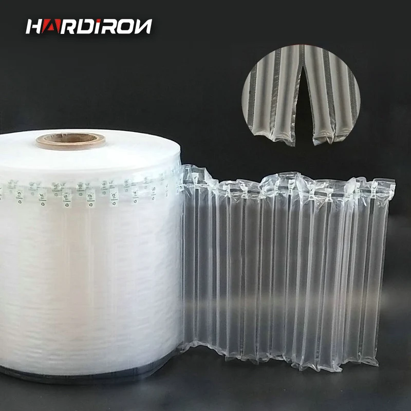 2019 Новый опциональный разрывной надувной пластиковый пузырчатый пакет с линией