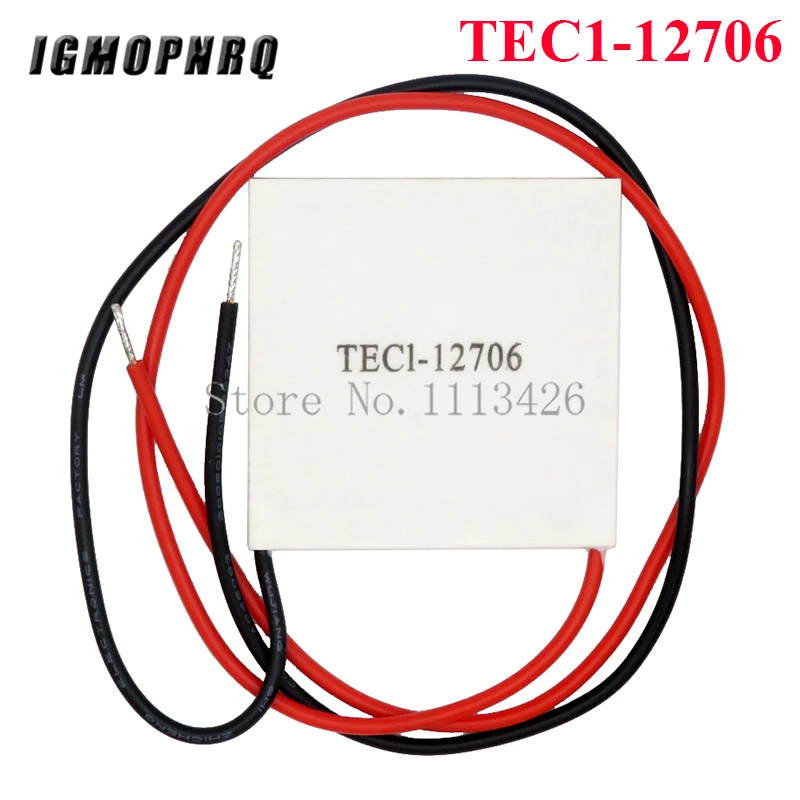 TEC1-12706 12703 12704 12705 12708 12709 12710 12712 12715 Термоэлектрический охладитель Пельтье 40*40 мм 12V Пельтье Elemente модуль - Цвет: TEC1-12706